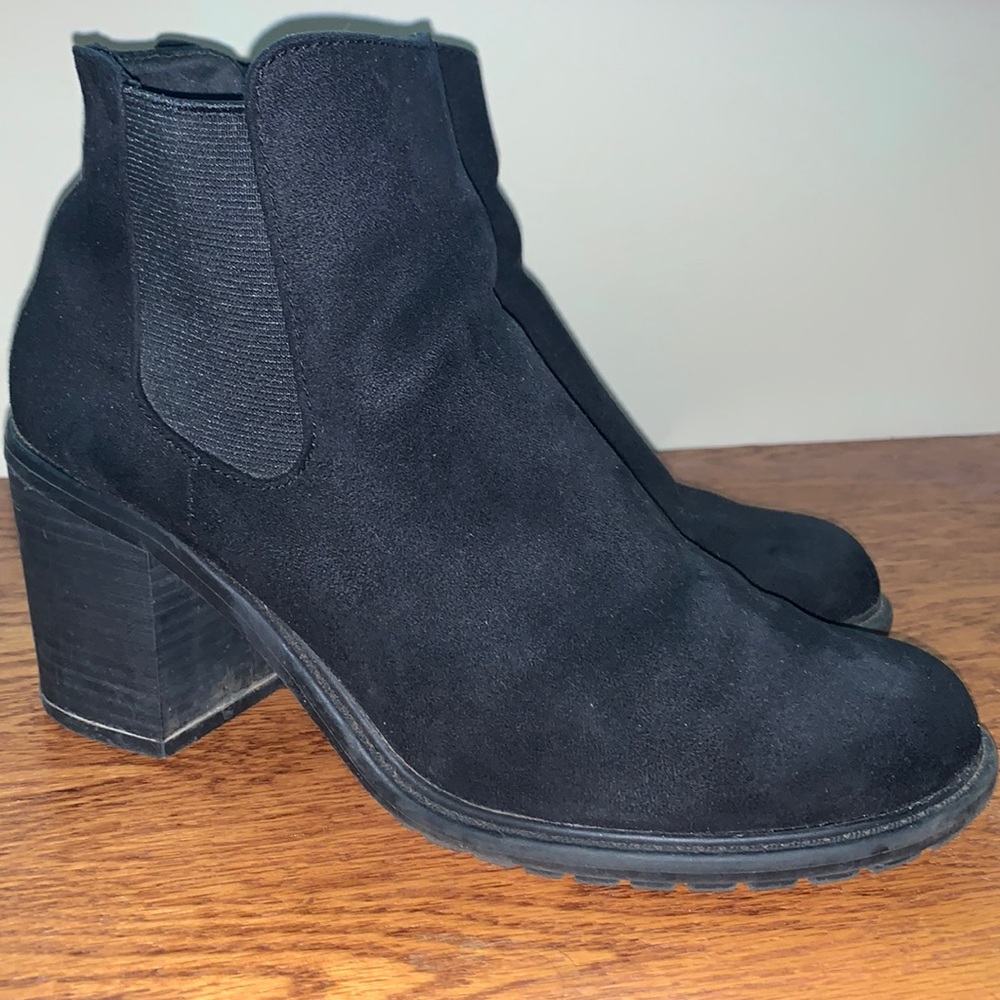 Target Black Booties Size 9